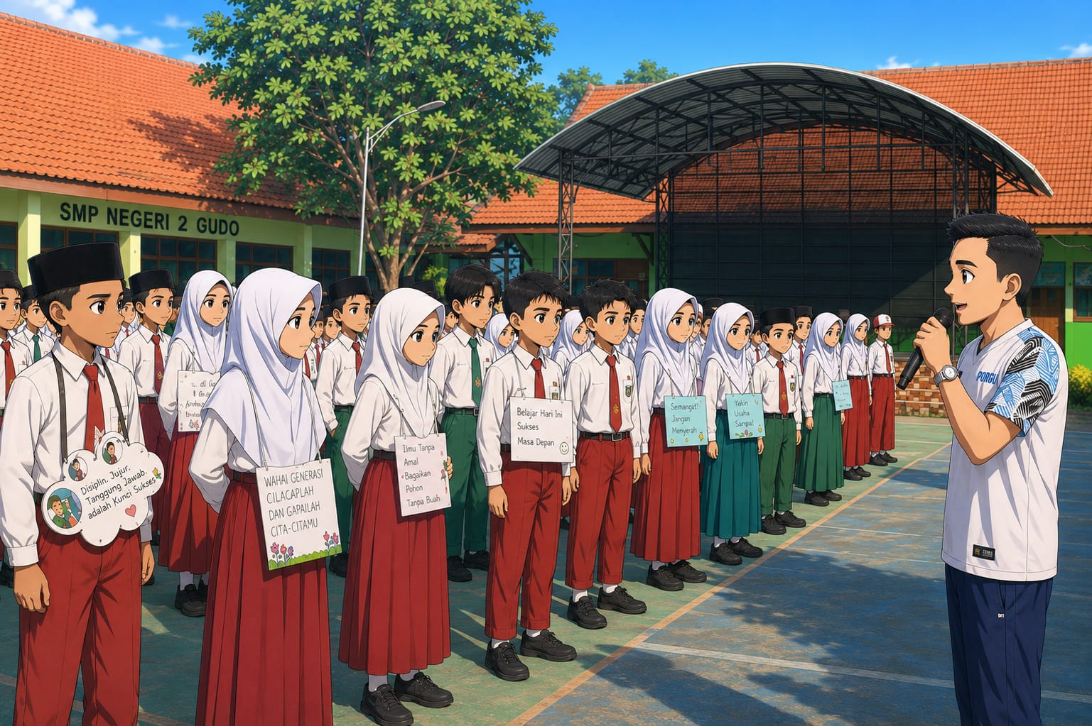 MPLS Ramah SMP Negeri 2 Gudo, Awal Perjalanan Menuju SMP yang Menyenangkan